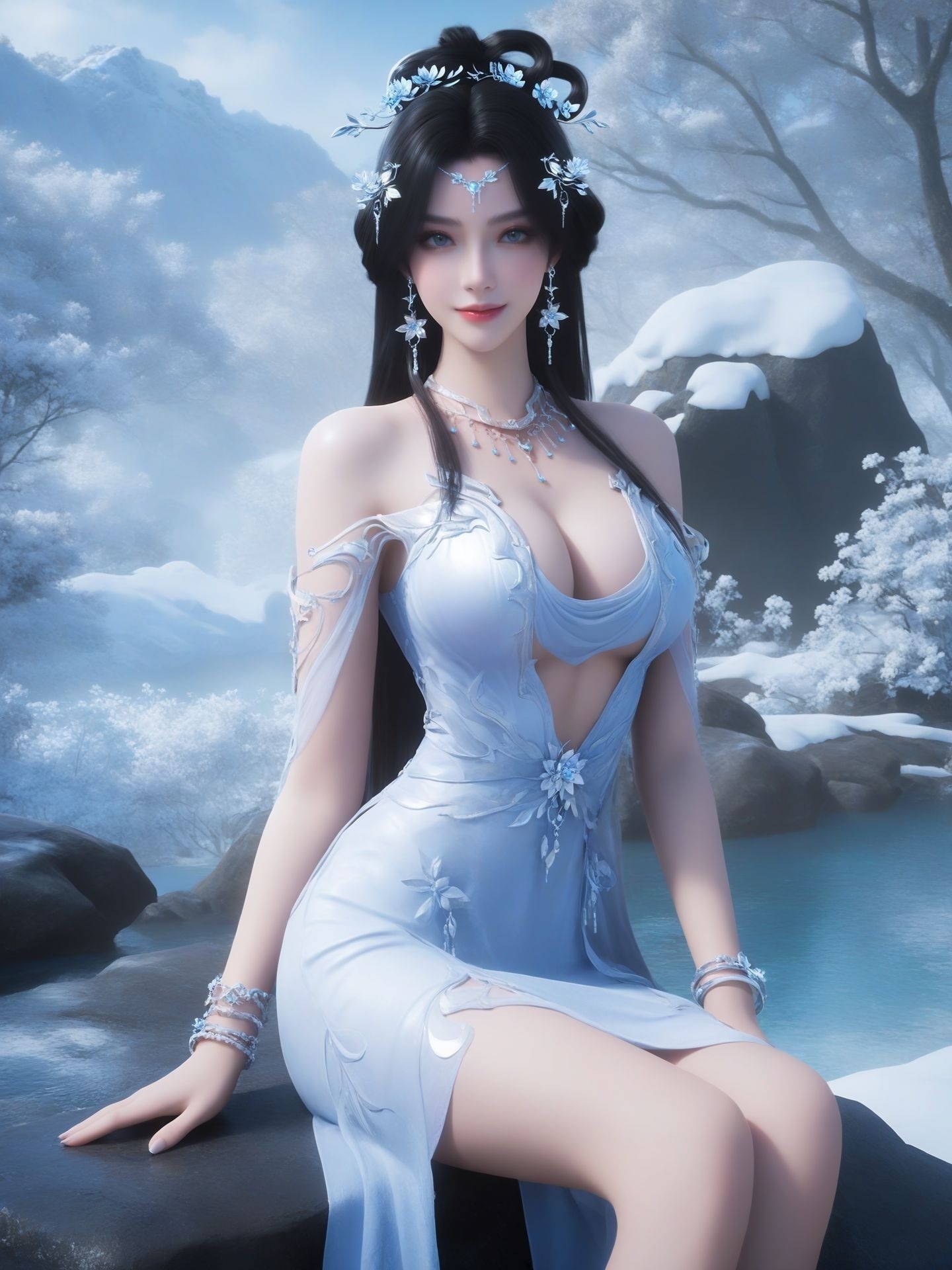 遮天安妙依高清壁纸示意图1