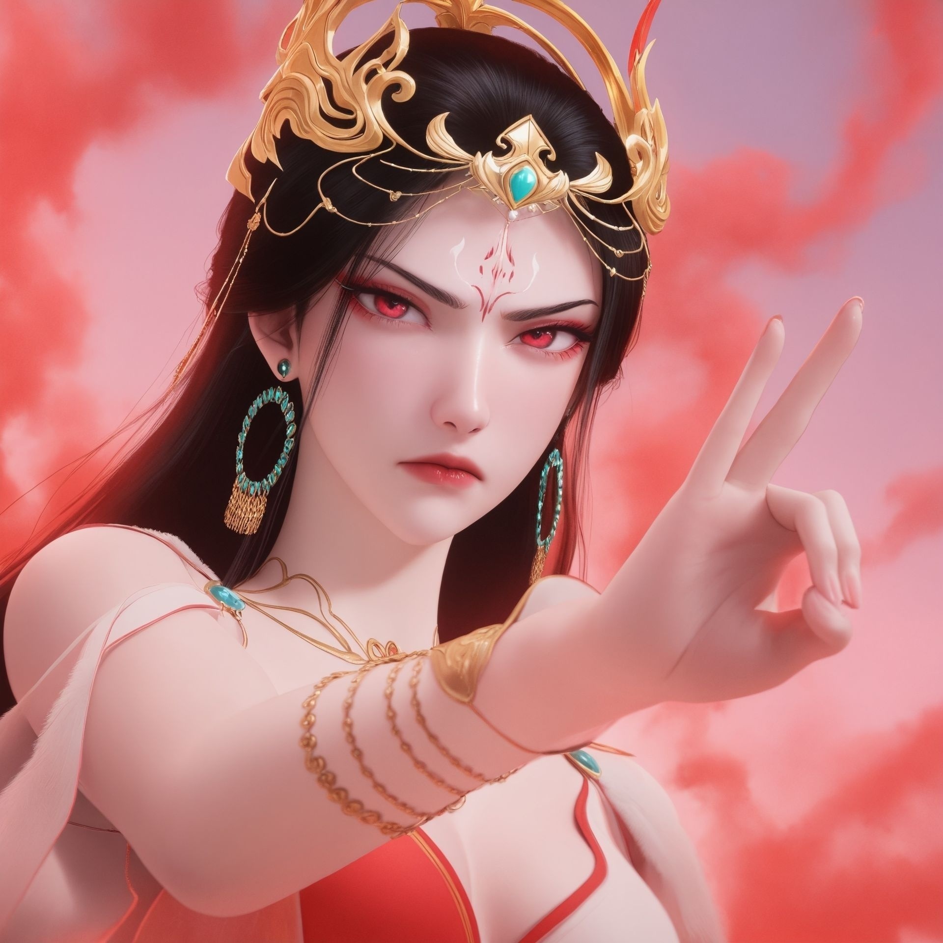 斗破苍穹蝶锁屏壁纸展示图片3