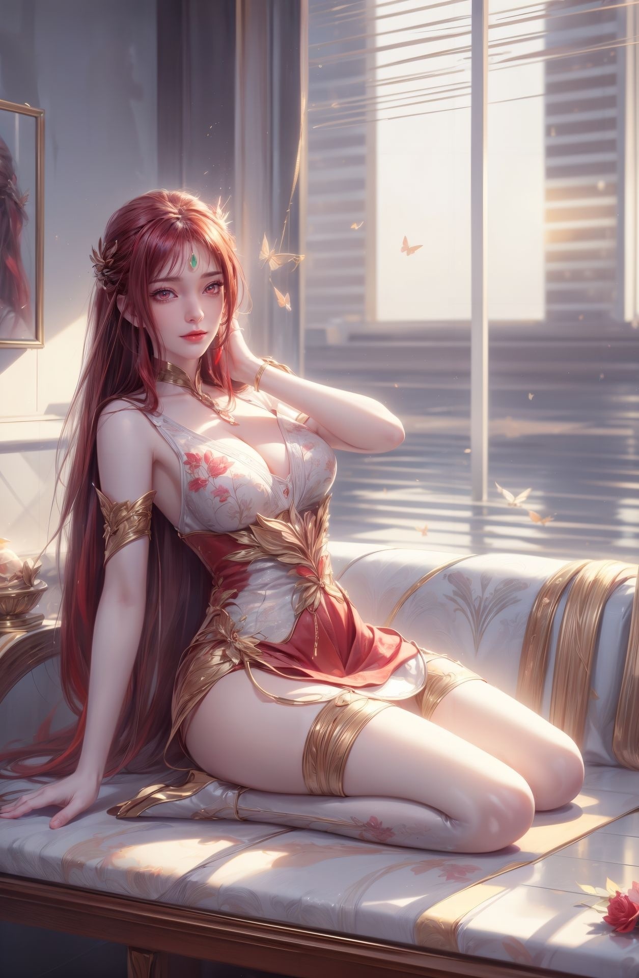 完美世界红凰锁屏壁纸预览图1