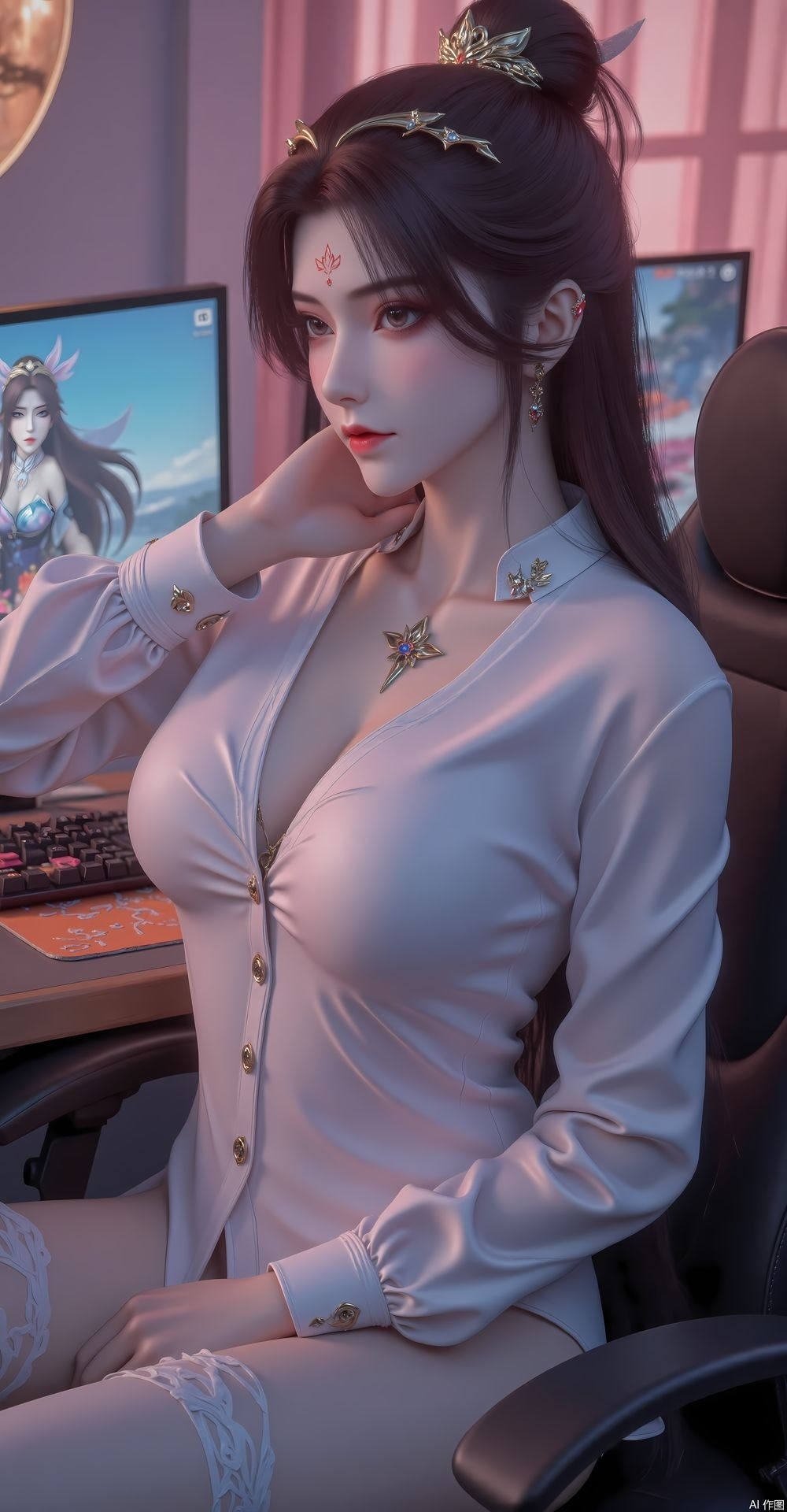 斗破苍穹花锦壁纸展示图片1