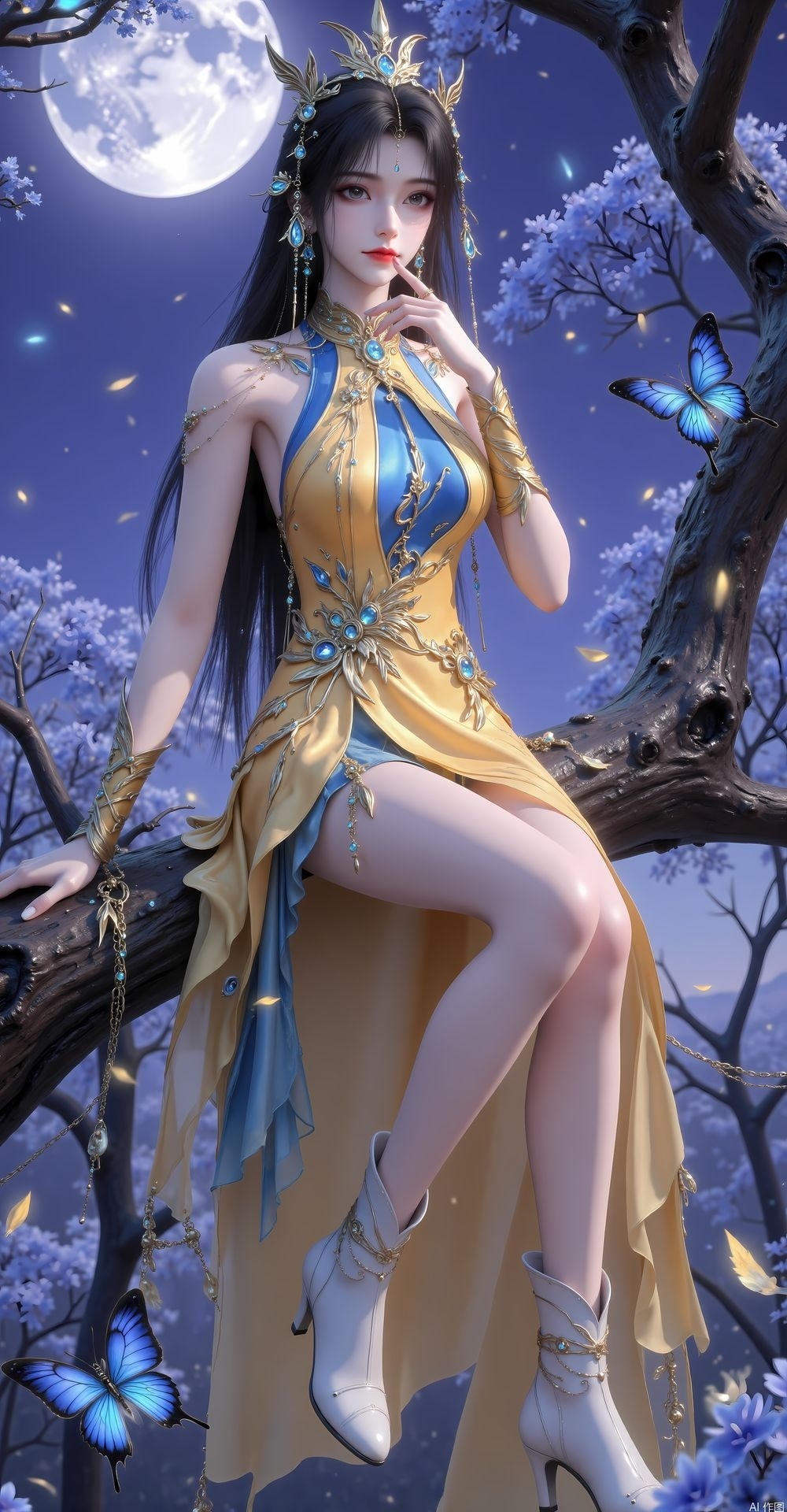 完美世界凰女锁屏壁纸示意图3