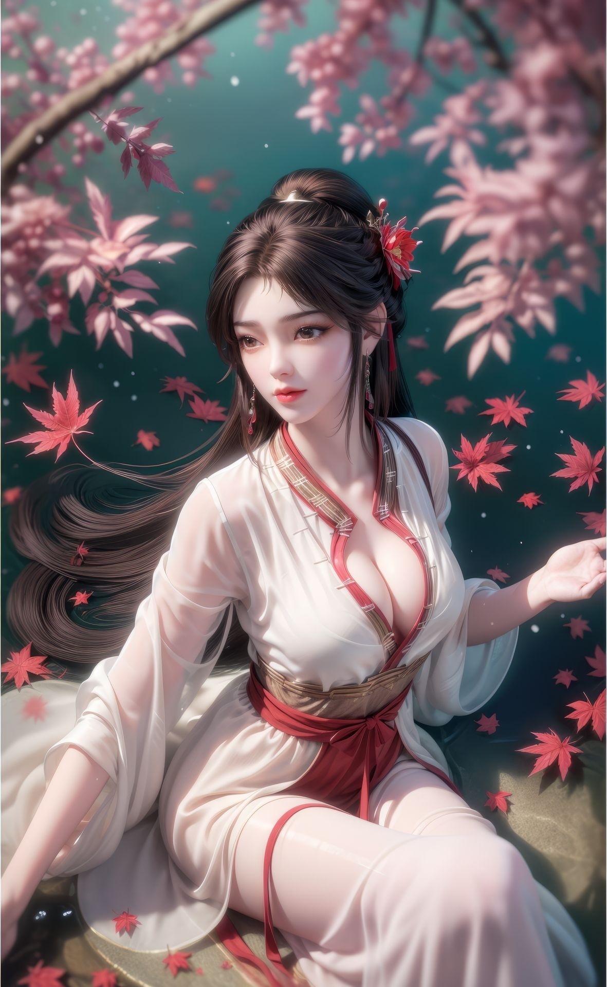 完美世界火灵儿锁屏壁纸部分预览3