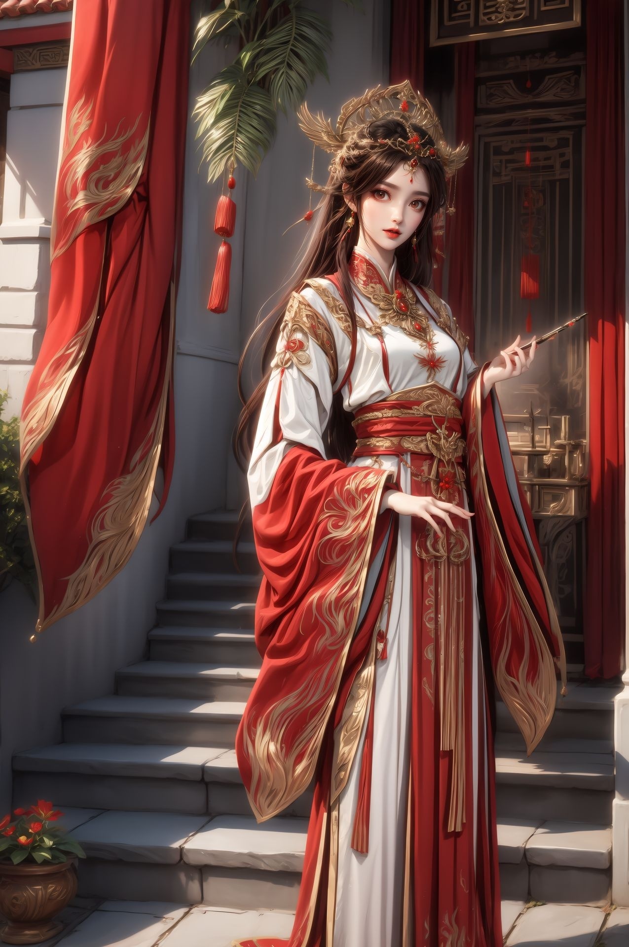 完美世界火灵儿壁纸展示图片1