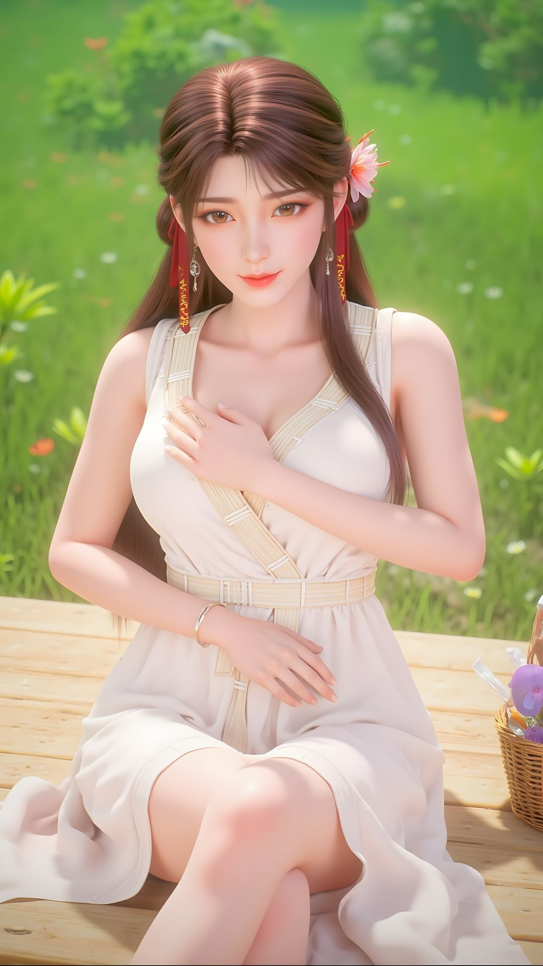 完美世界火灵儿hd壁纸展示图片1