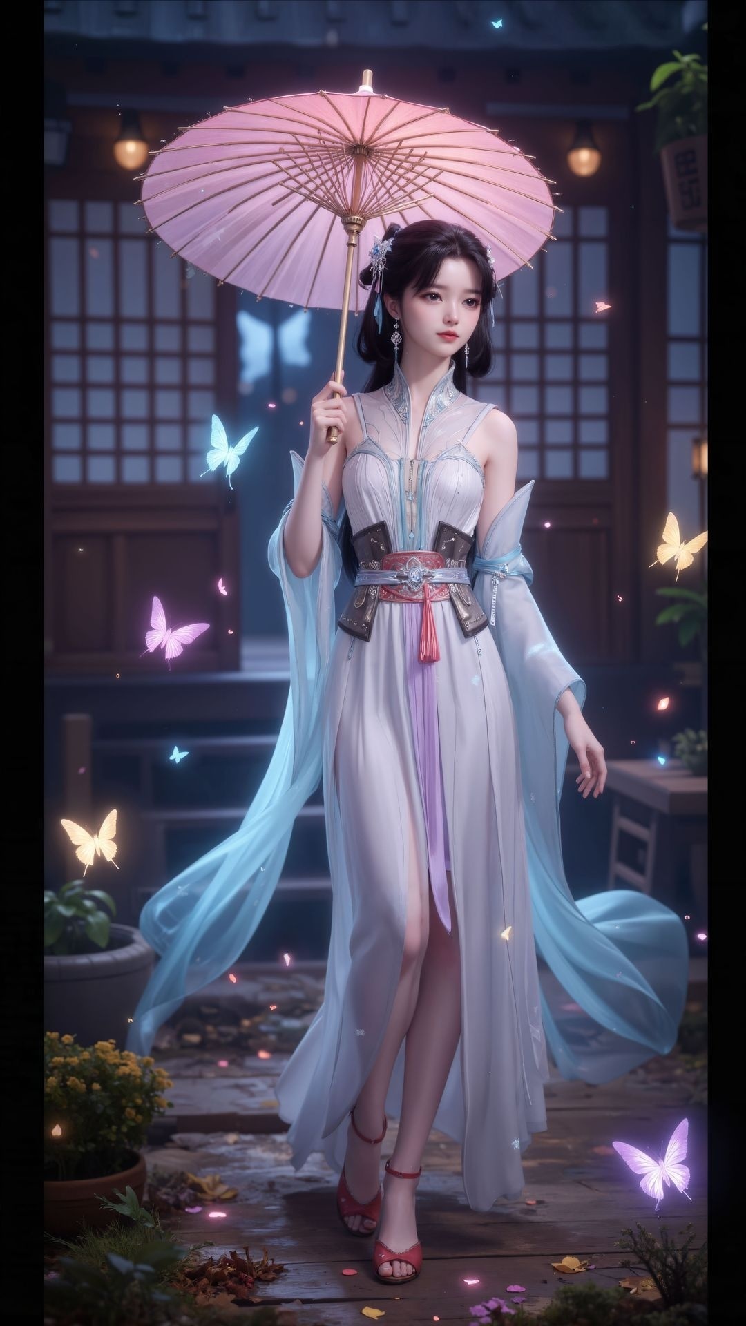 师兄啊师兄蓝灵娥锁屏壁纸预览图3