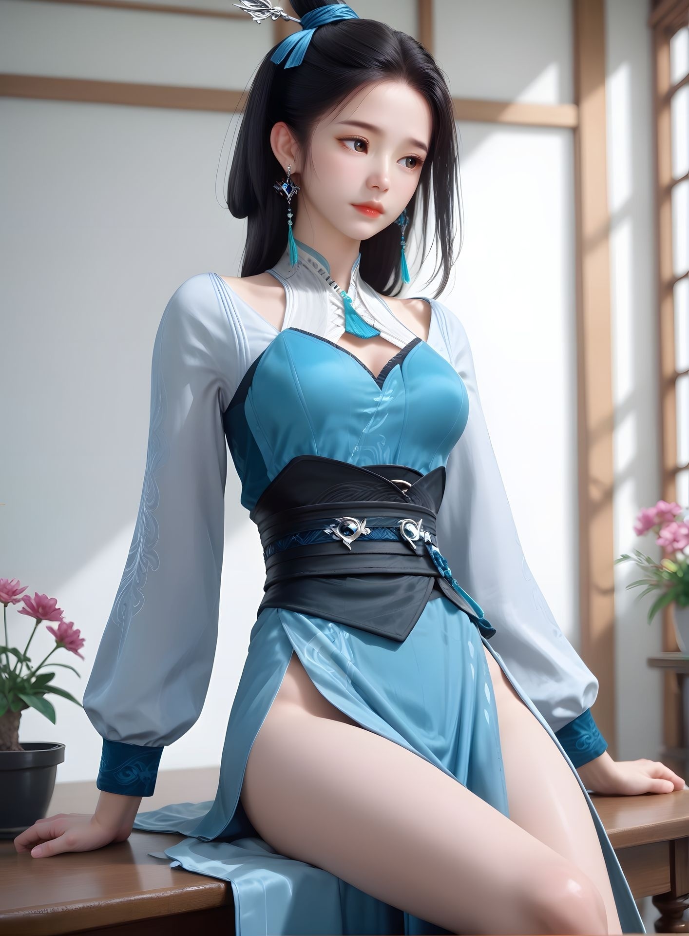 师兄啊师兄蓝灵娥hd壁纸预览图1
