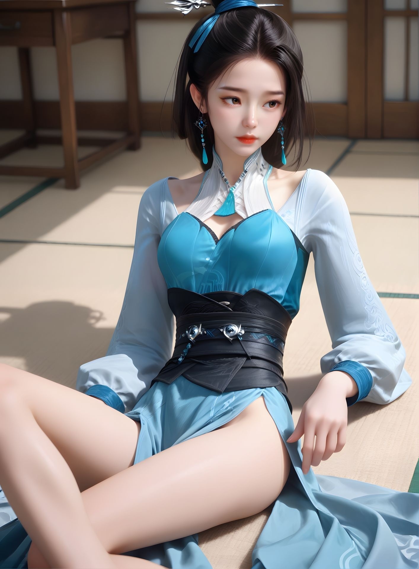 师兄啊师兄蓝灵娥高清壁纸缩略图片1