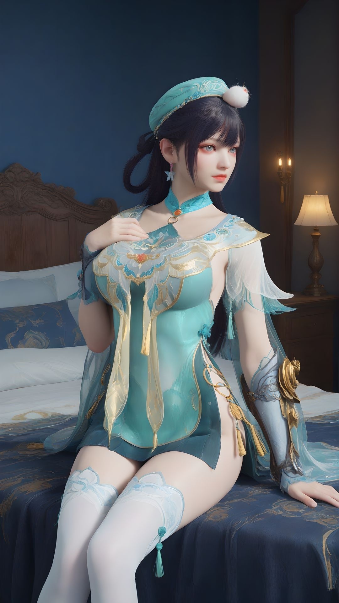 永劫无间蓝梦高清壁纸随机展示1
