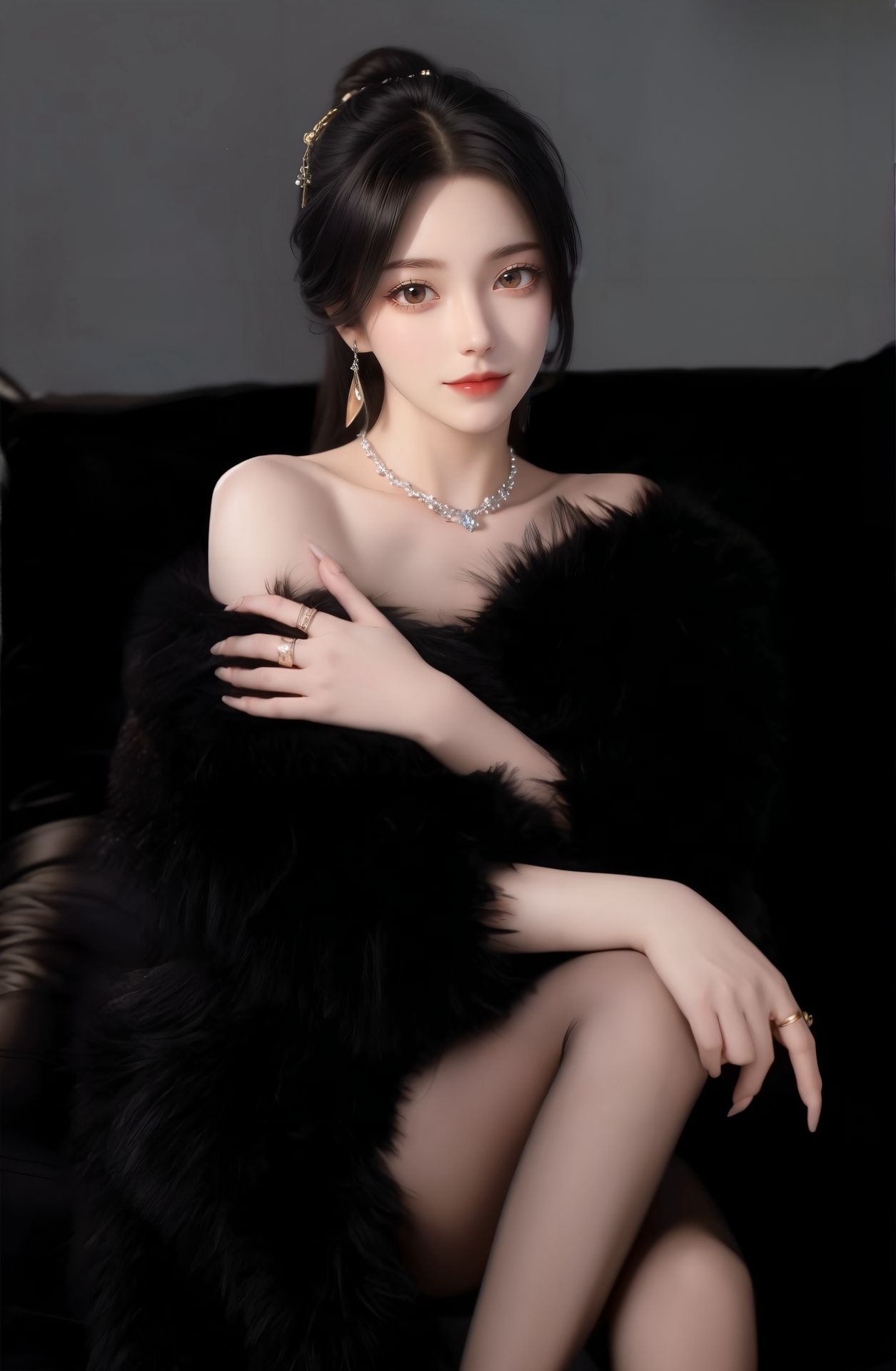 完美世界柳神桌面展示图片3