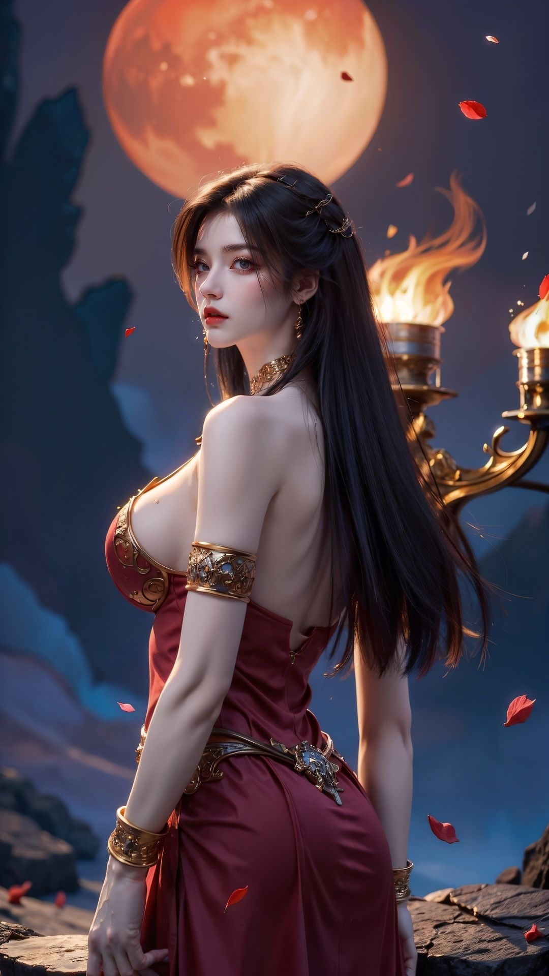 斗破苍穹美杜莎锁屏壁纸缩略图片1