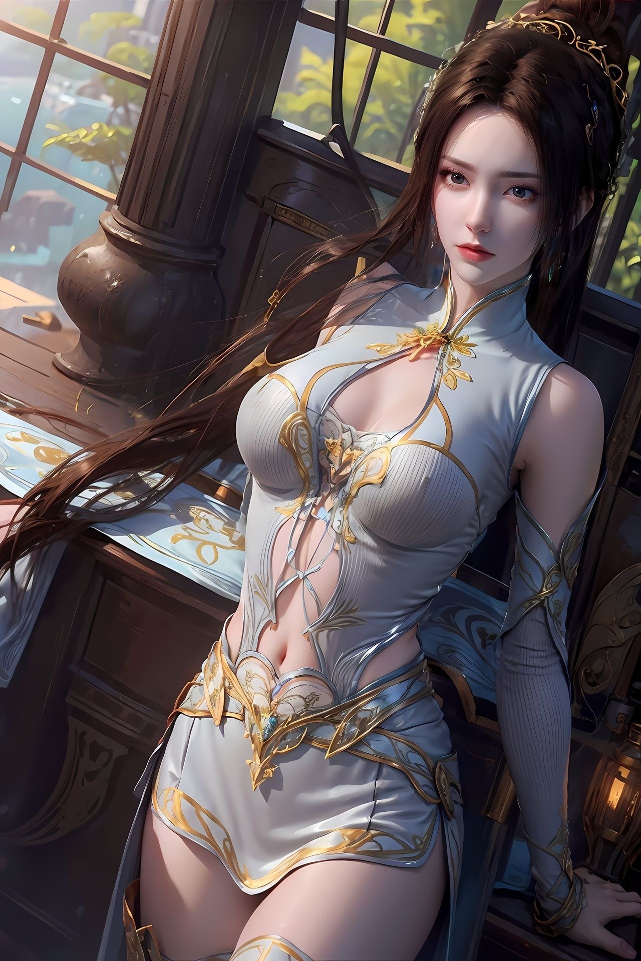 斗破苍穹纳兰嫣然hd壁纸展示图片1