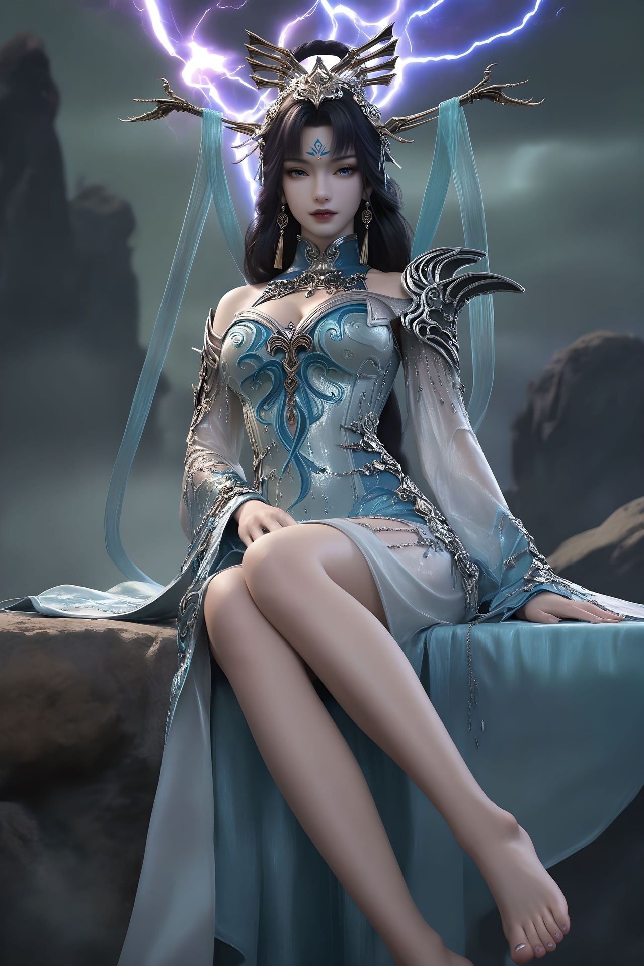 完美世界凭身依桌面随机展示2