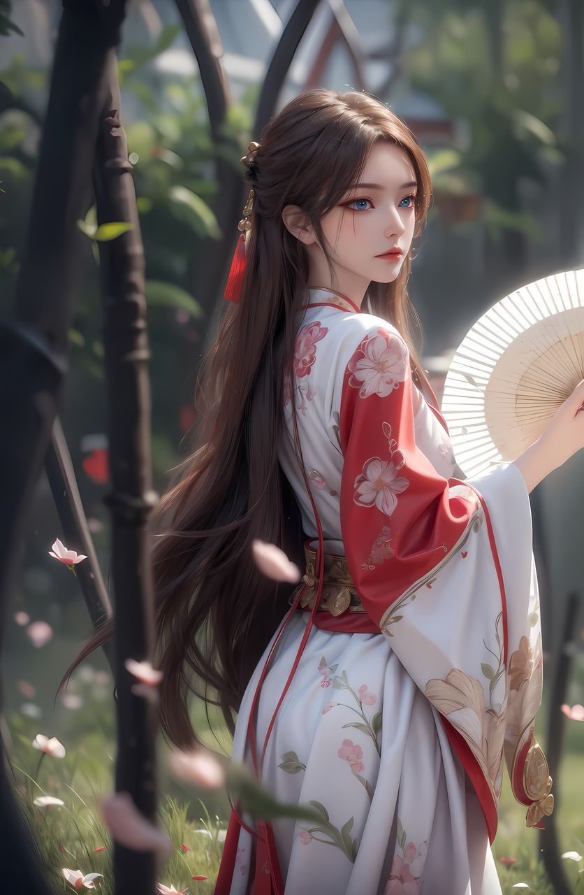 壁纸合集第77期：元龙蔷薇国漫女主高清晰打包下载