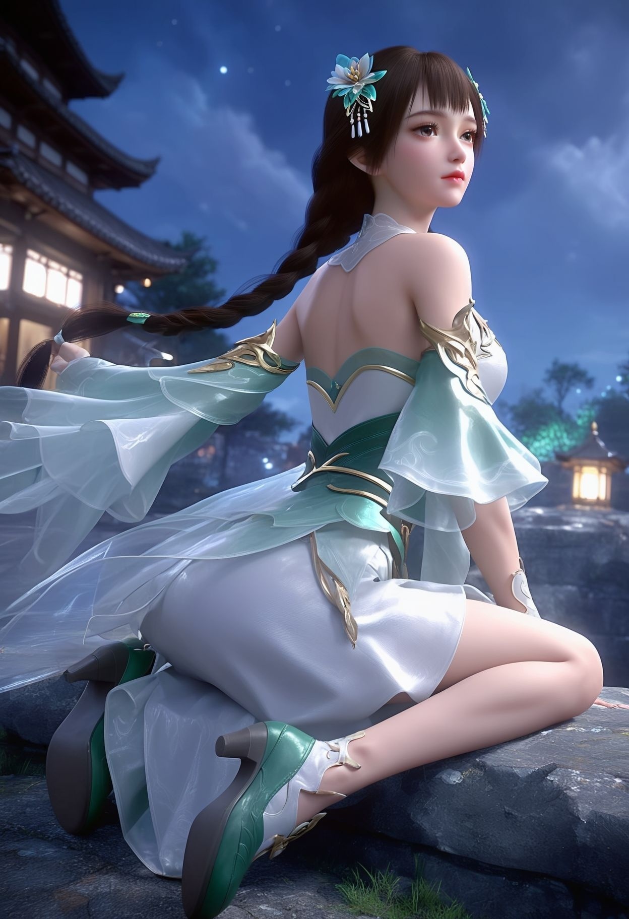 完美世界麒麟女壁纸部分展示1