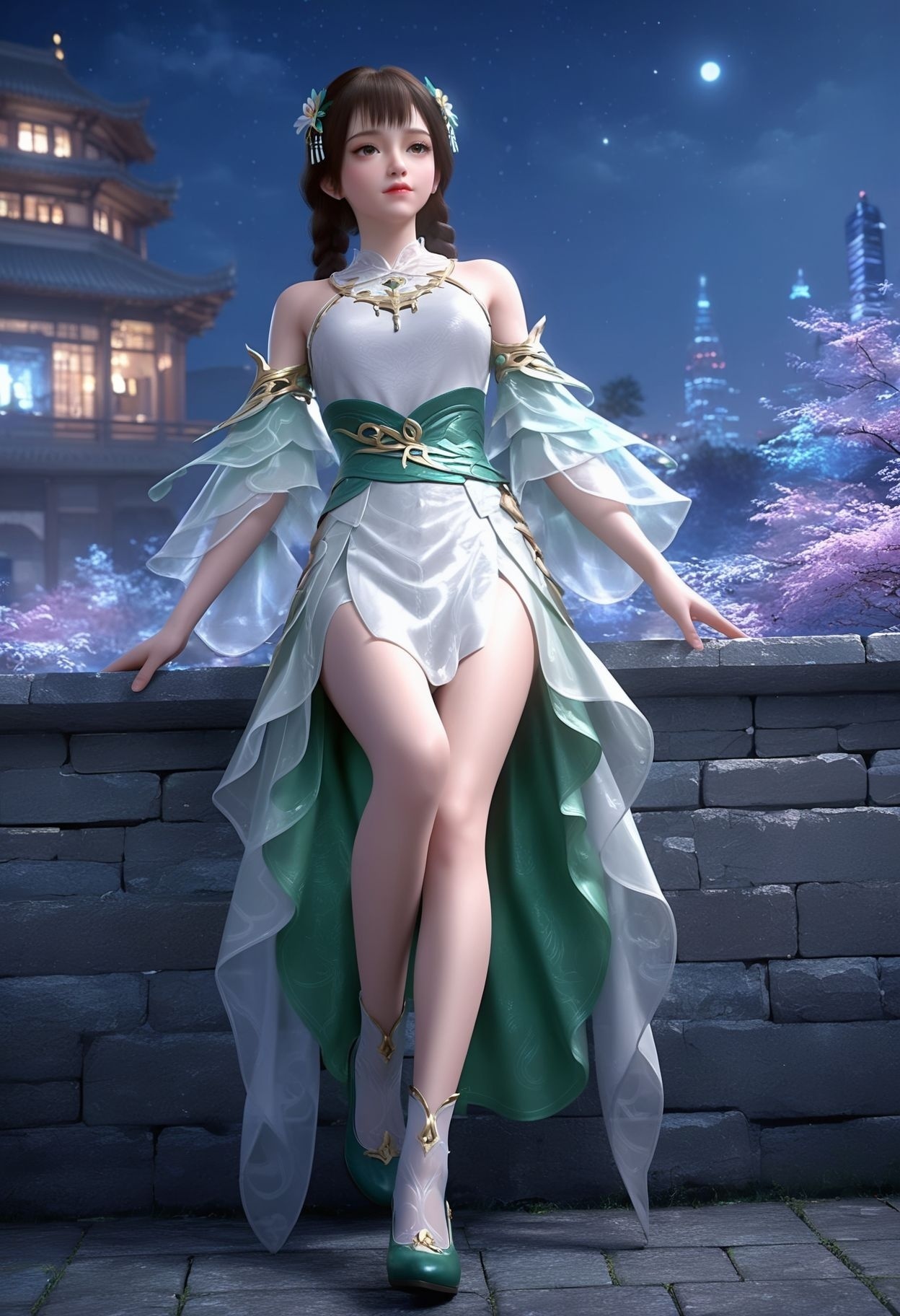 完美世界麒麟女锁屏壁纸部分展示1