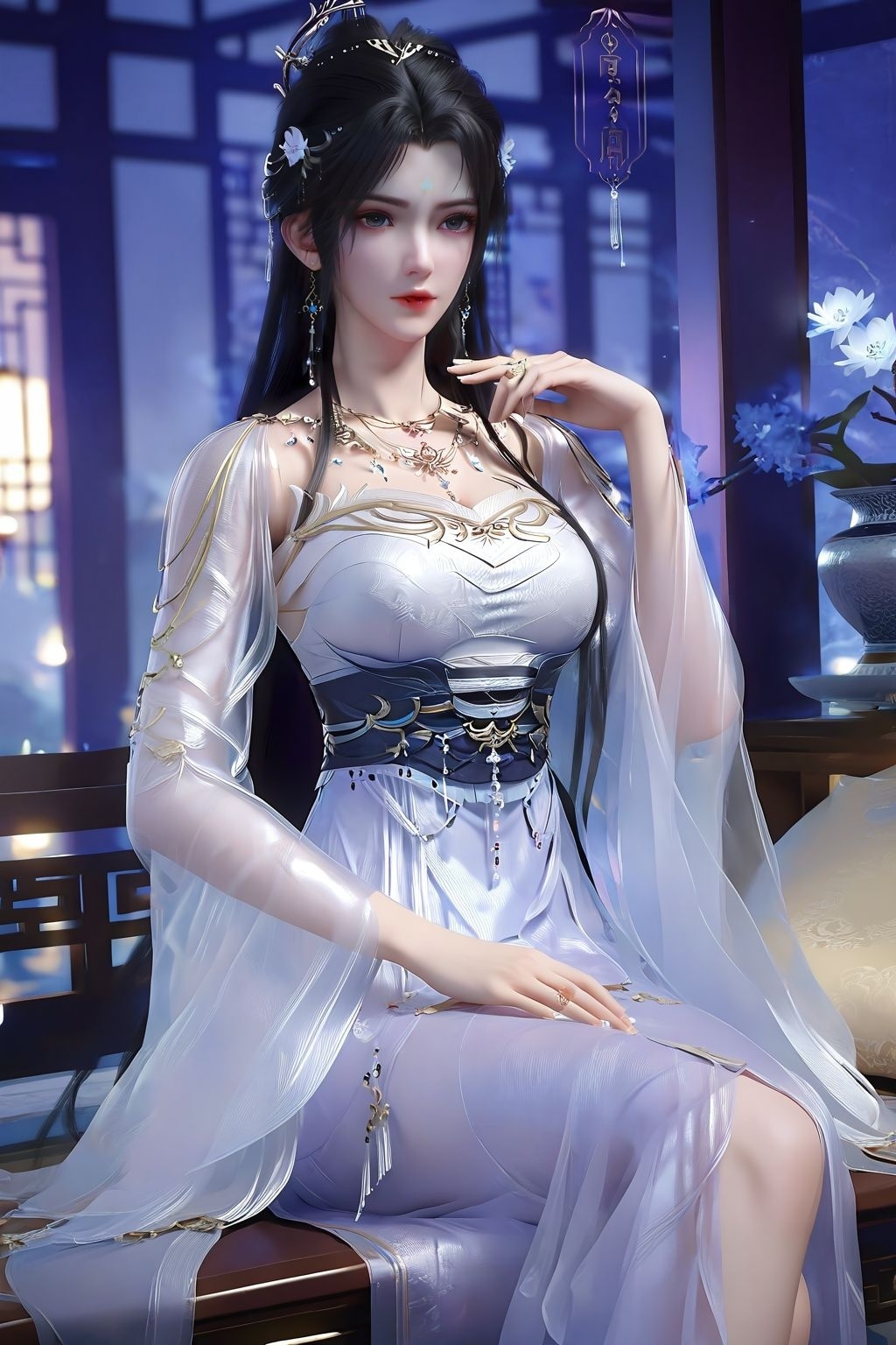 完美世界清漪桌面示意图片1