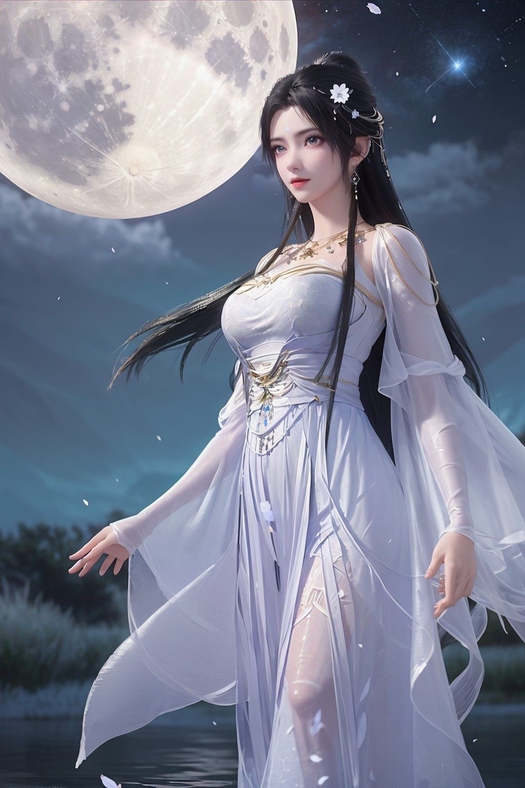 完美世界清漪锁屏壁纸预览图1