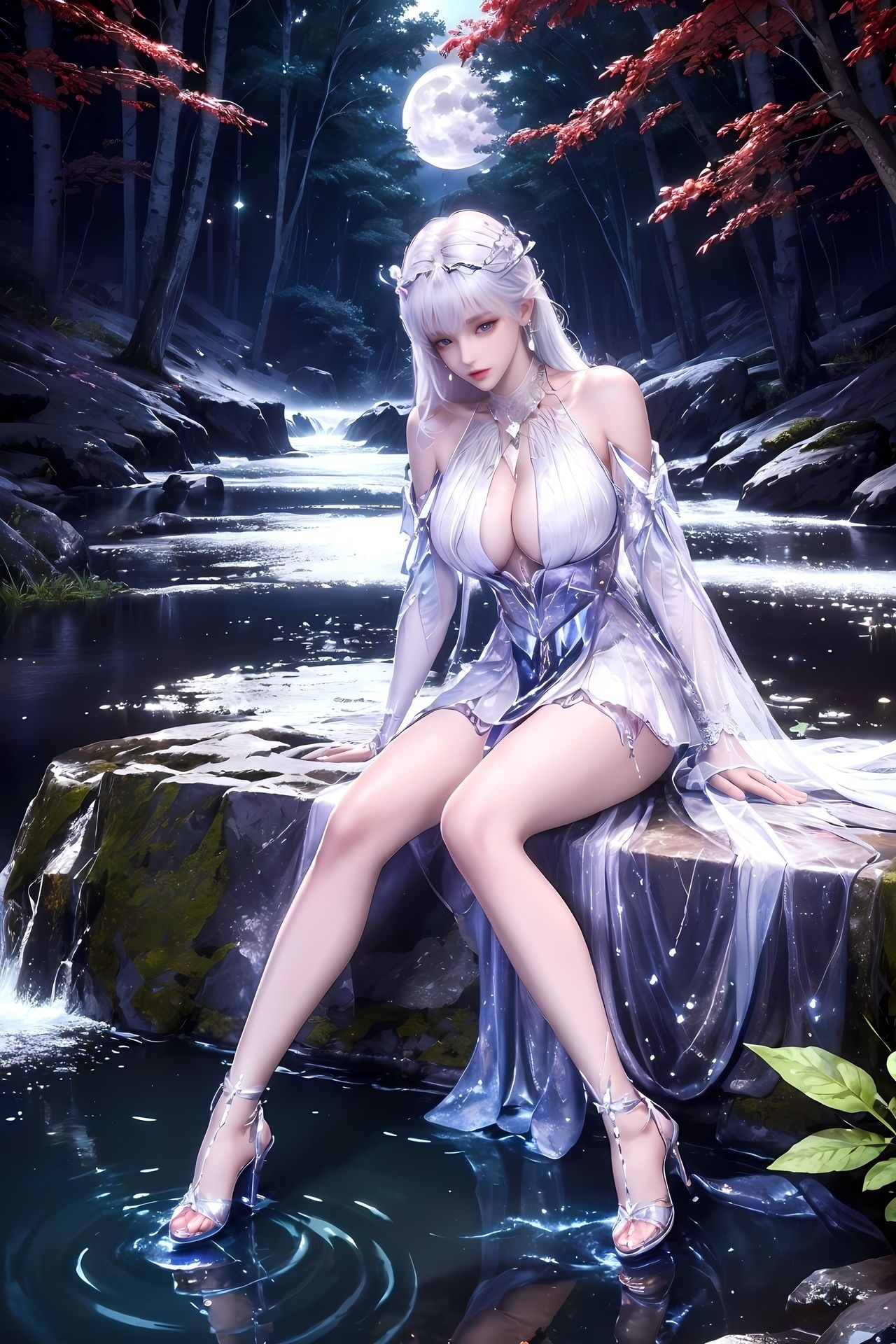 神印王座圣采儿锁屏壁纸示意图1