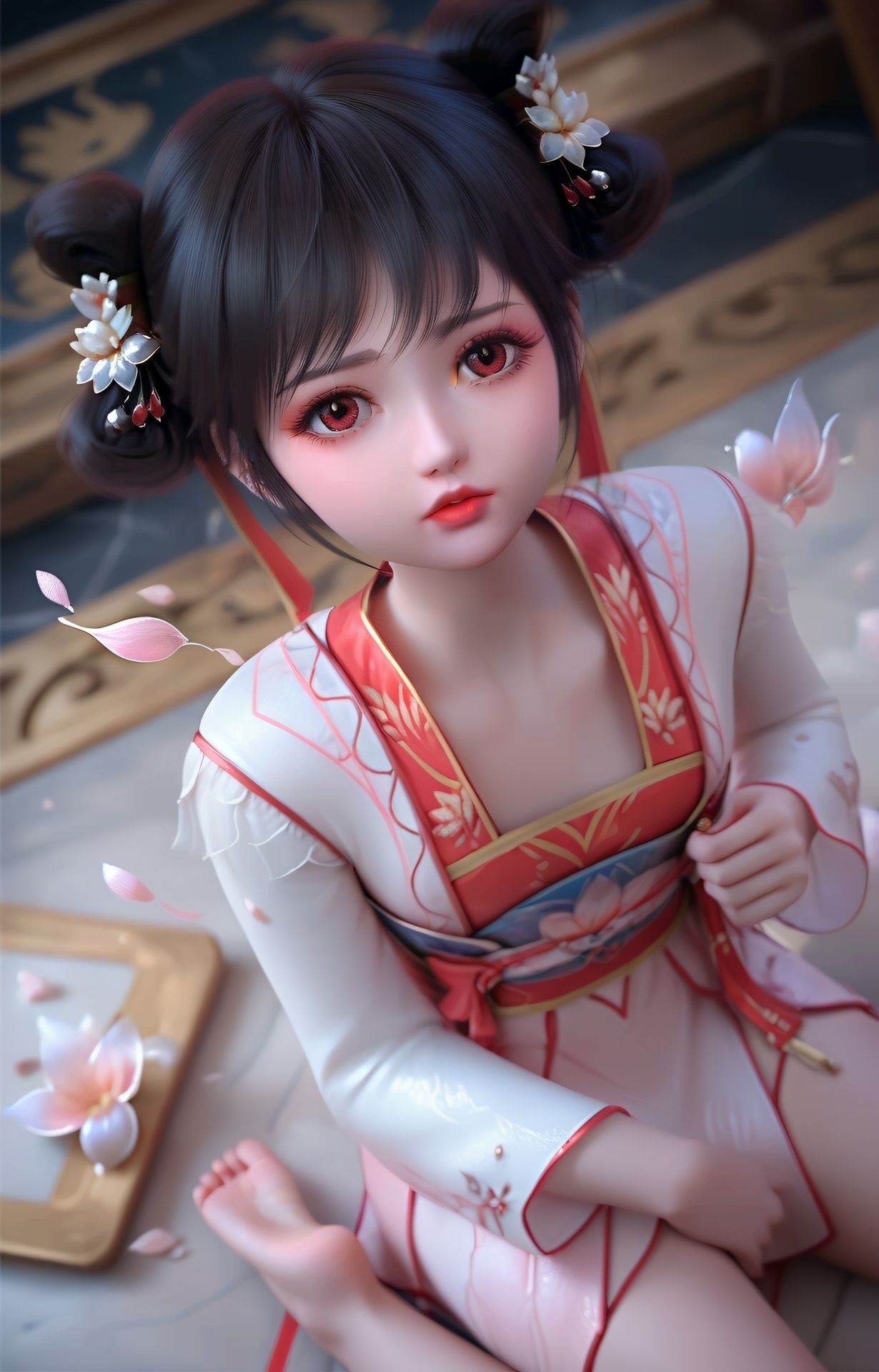 斗破苍穹潇潇锁屏壁纸随机展示1