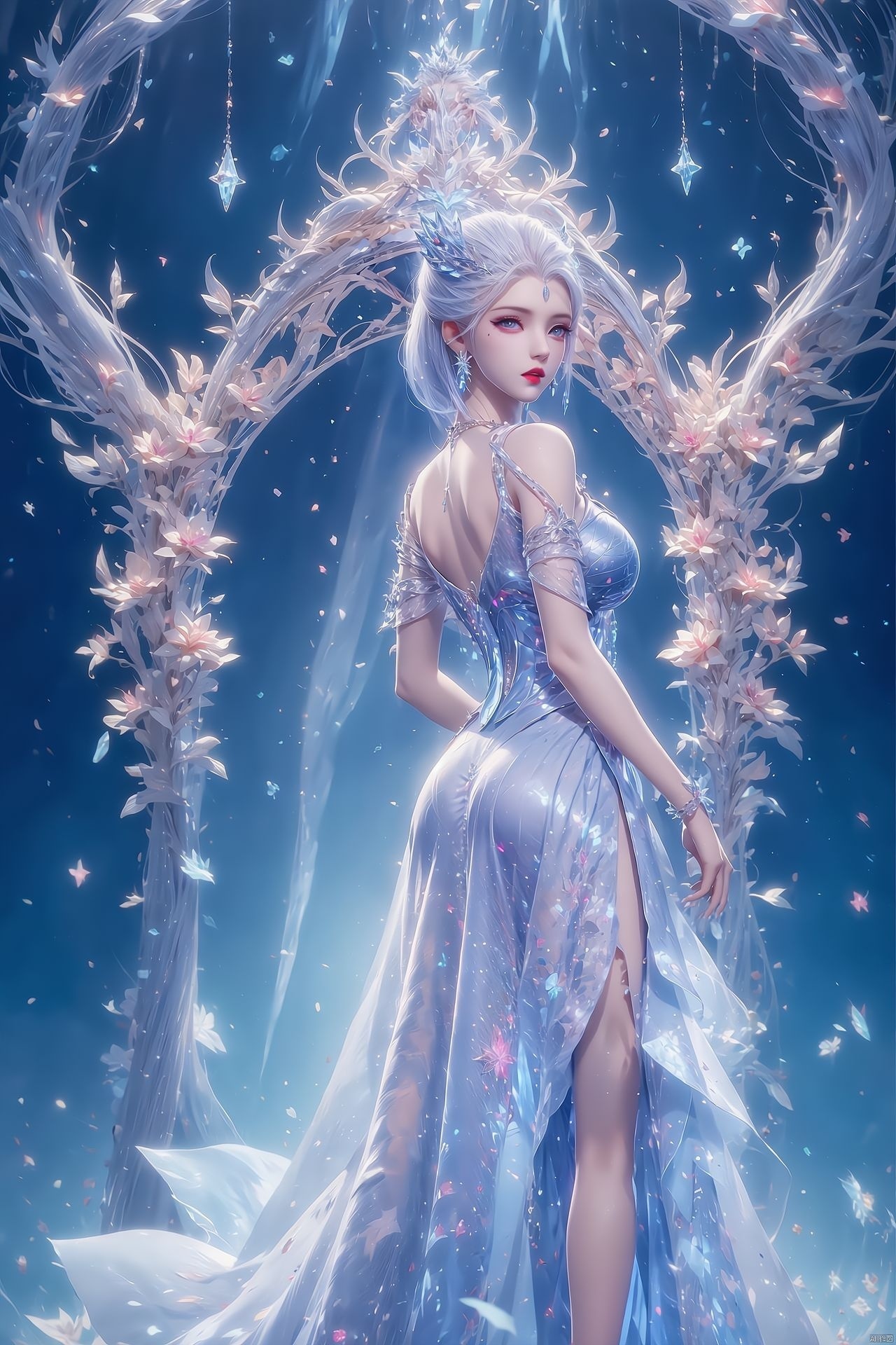 绝世唐门雪女桌面部分展示1