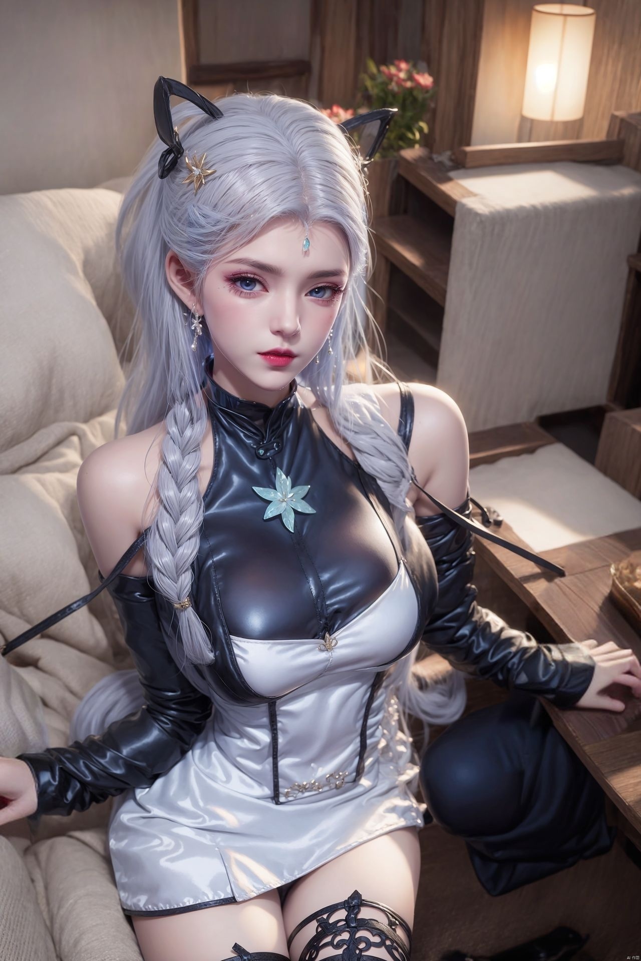 绝世唐门雪女锁屏壁纸展示图片1