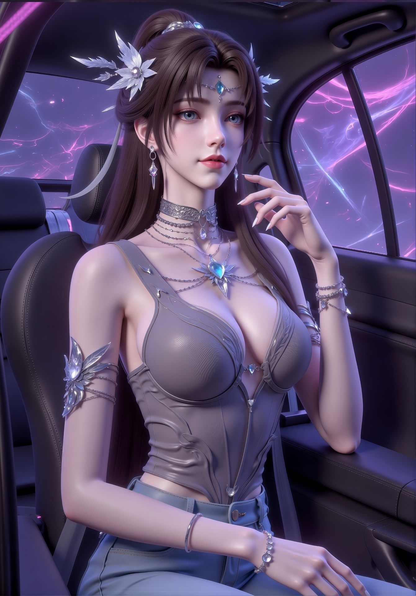 完美世界邀月高清壁纸展示图片2