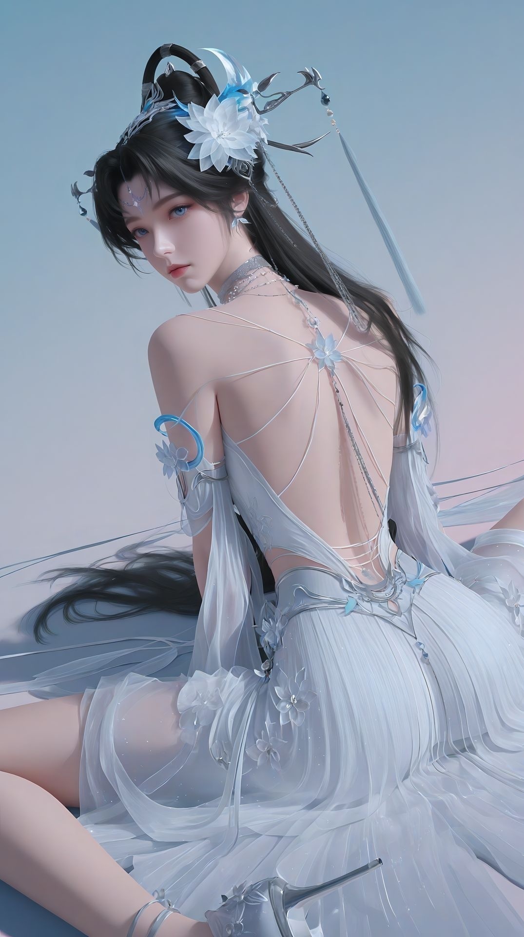 完美世界邀月4k壁纸缩略图3