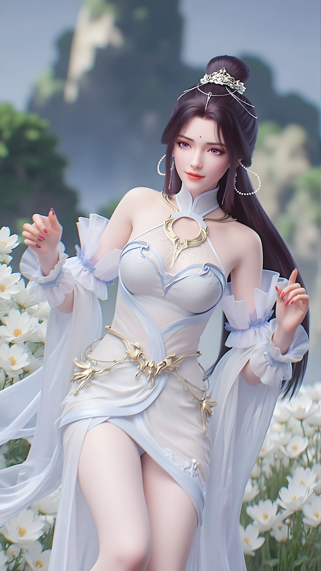 完美世界月婵壁纸示意图3