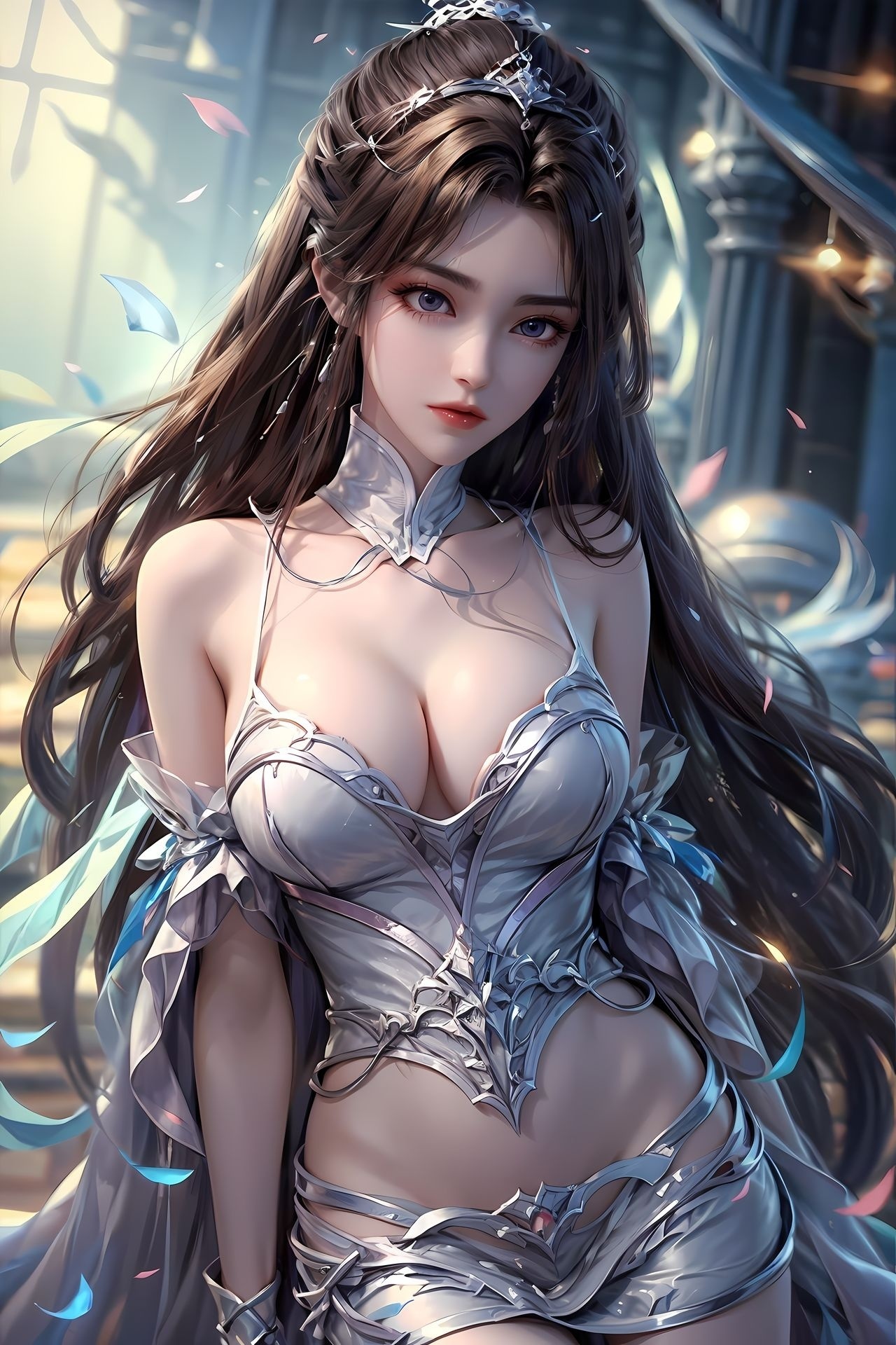 完美世界月婵锁屏壁纸展示图片1