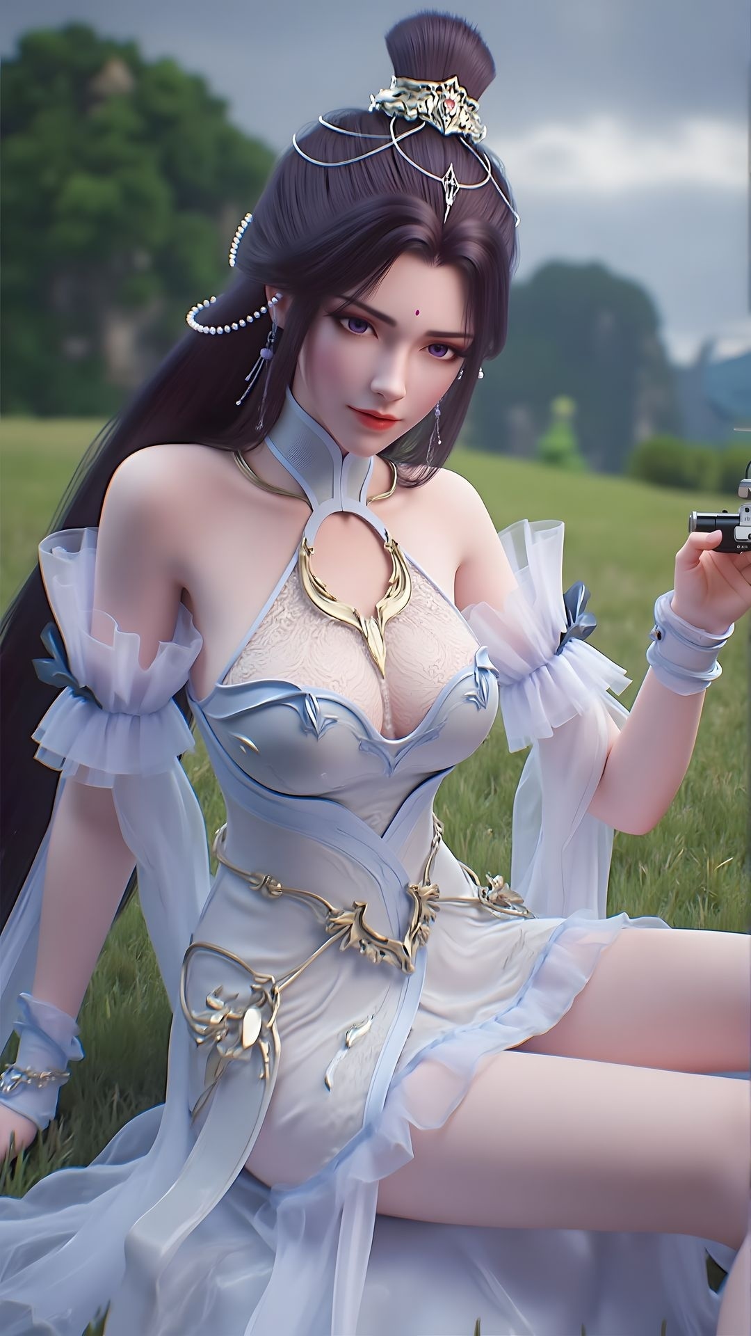 完美世界月婵锁屏壁纸示意图片1