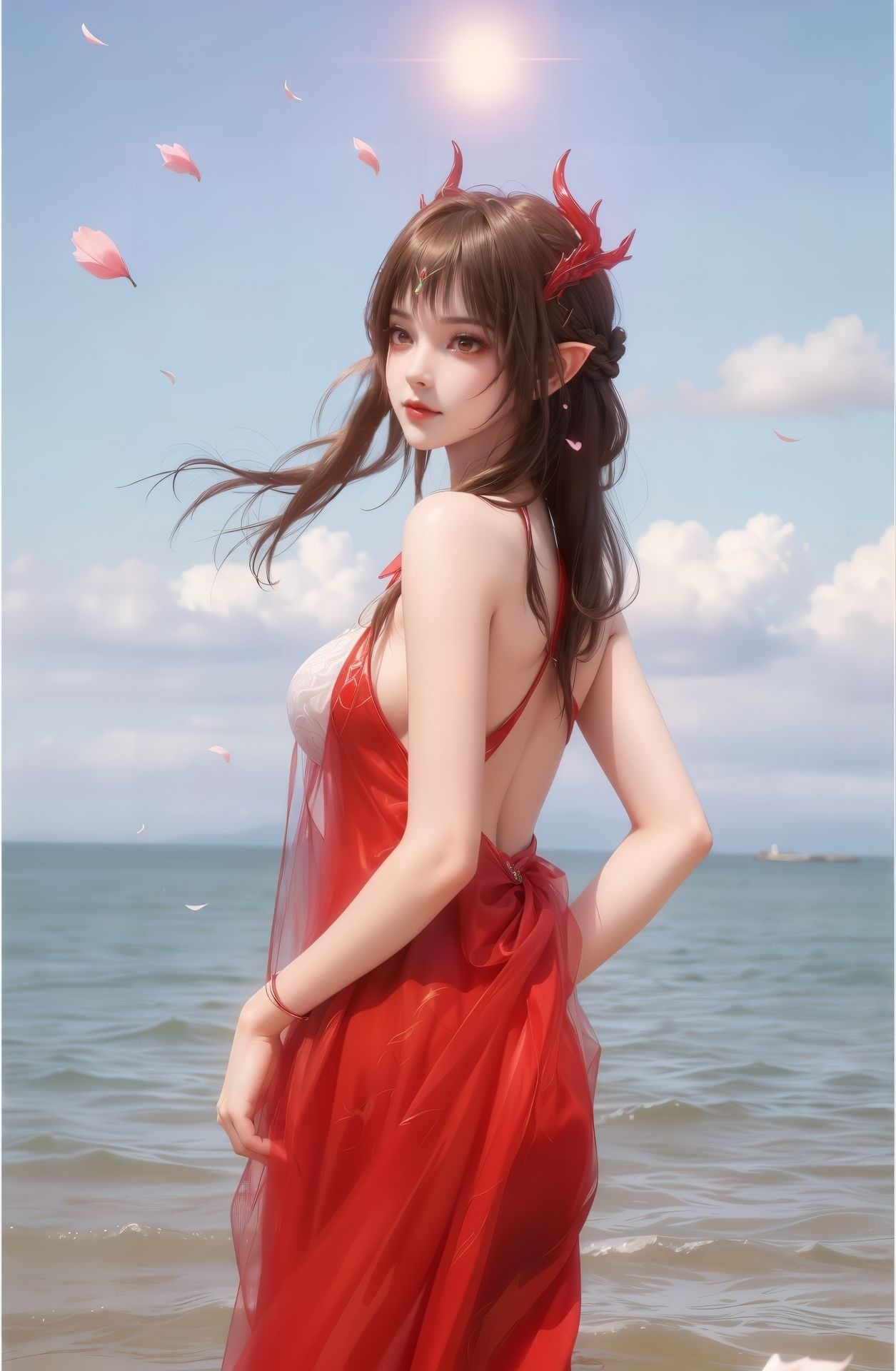 百炼成神云落高清壁纸部分预览1