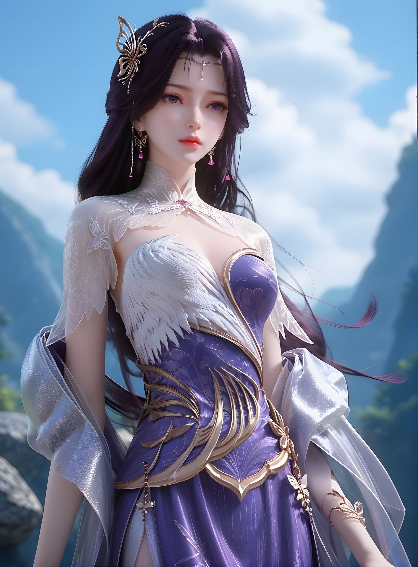 完美世界云曦4k壁纸部分预览3