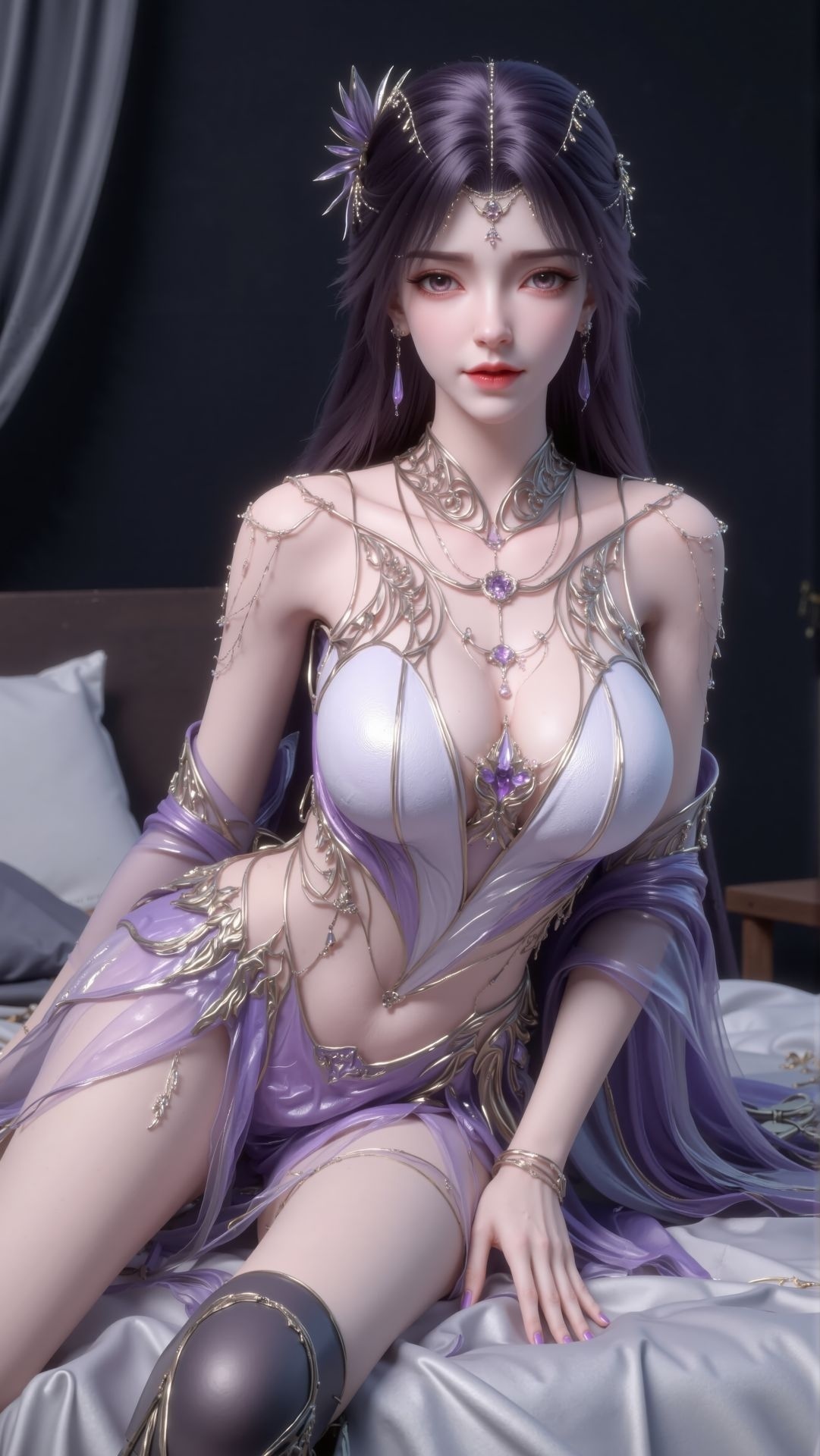 完美世界云曦锁屏壁纸预览图1