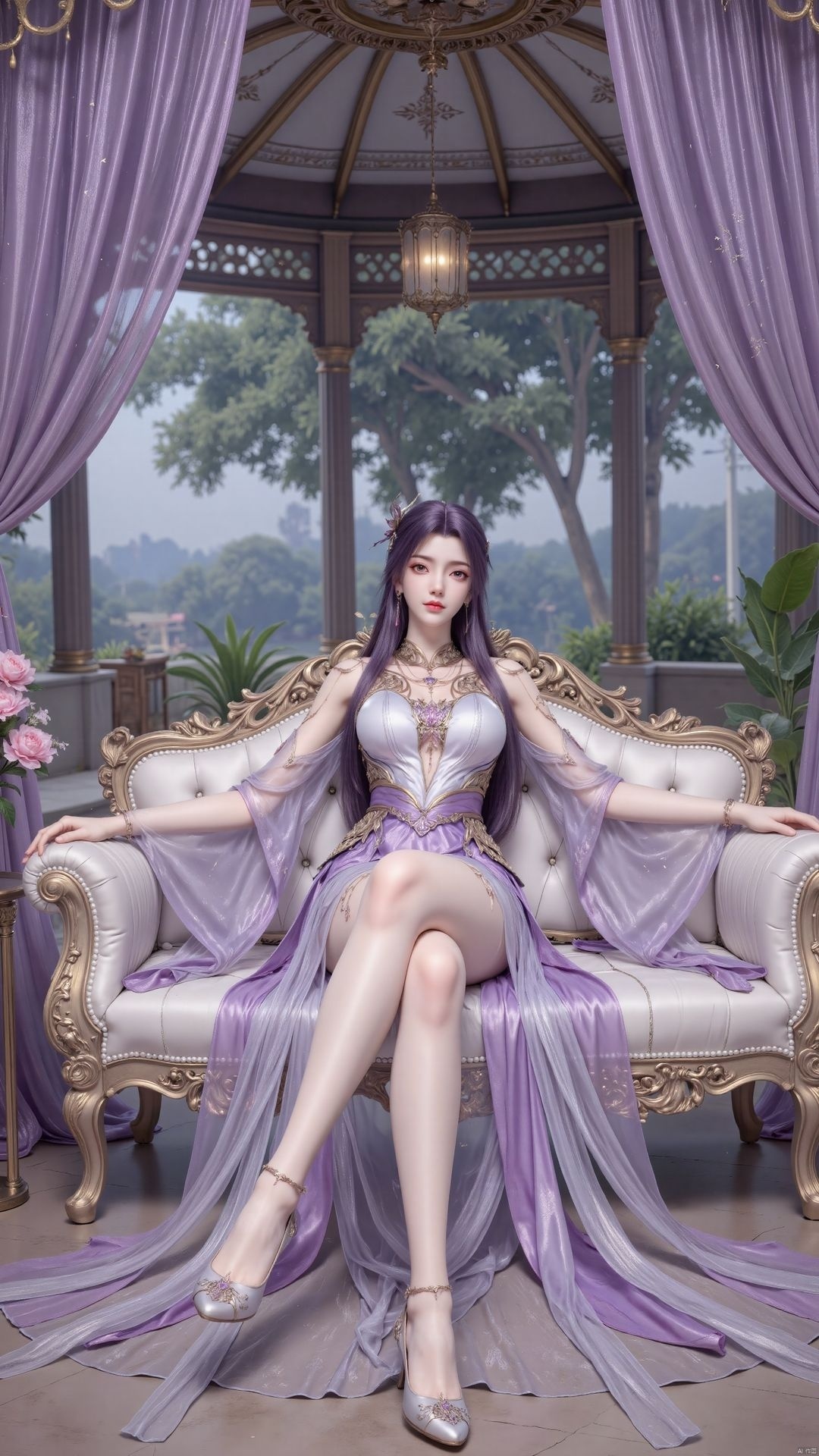 完美世界云曦锁屏壁纸预览图1