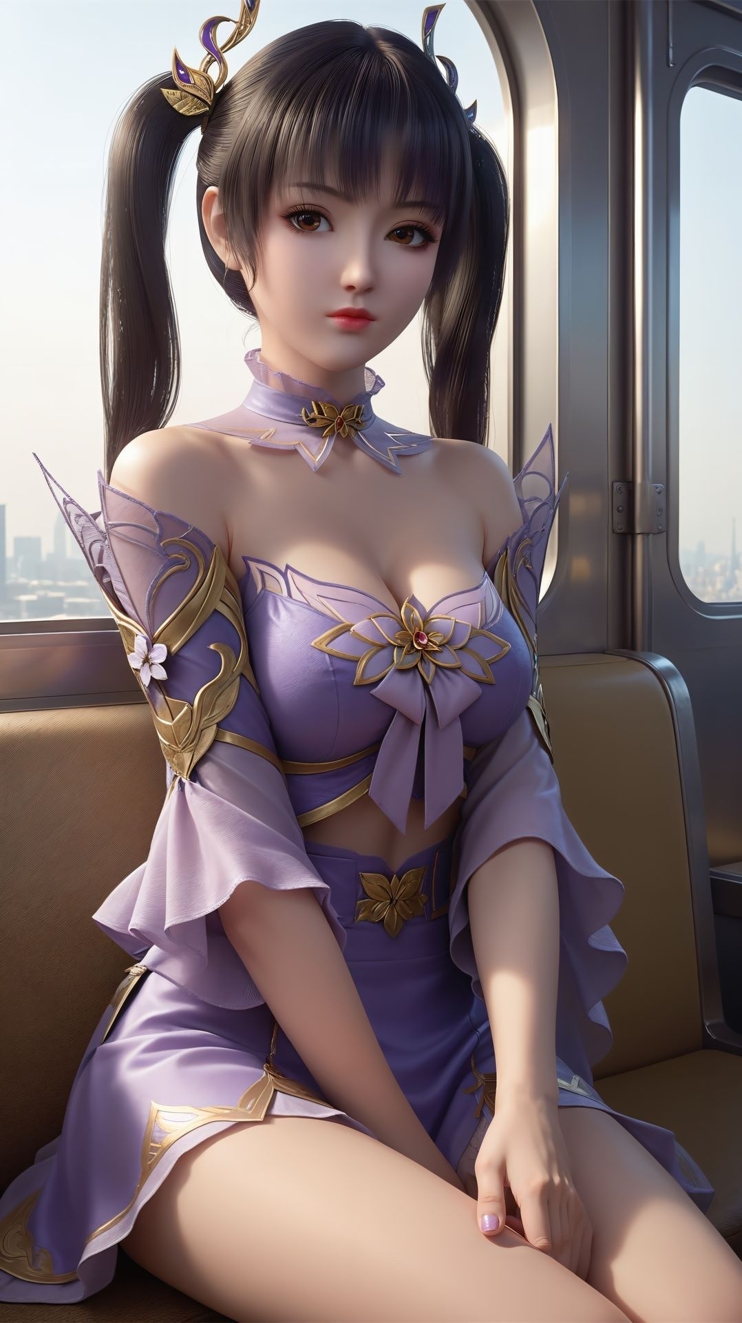 斗破苍穹紫妍4k壁纸缩略图片2