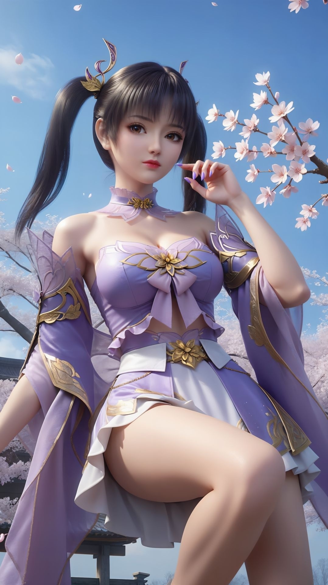 斗破苍穹紫妍桌面部分展示1