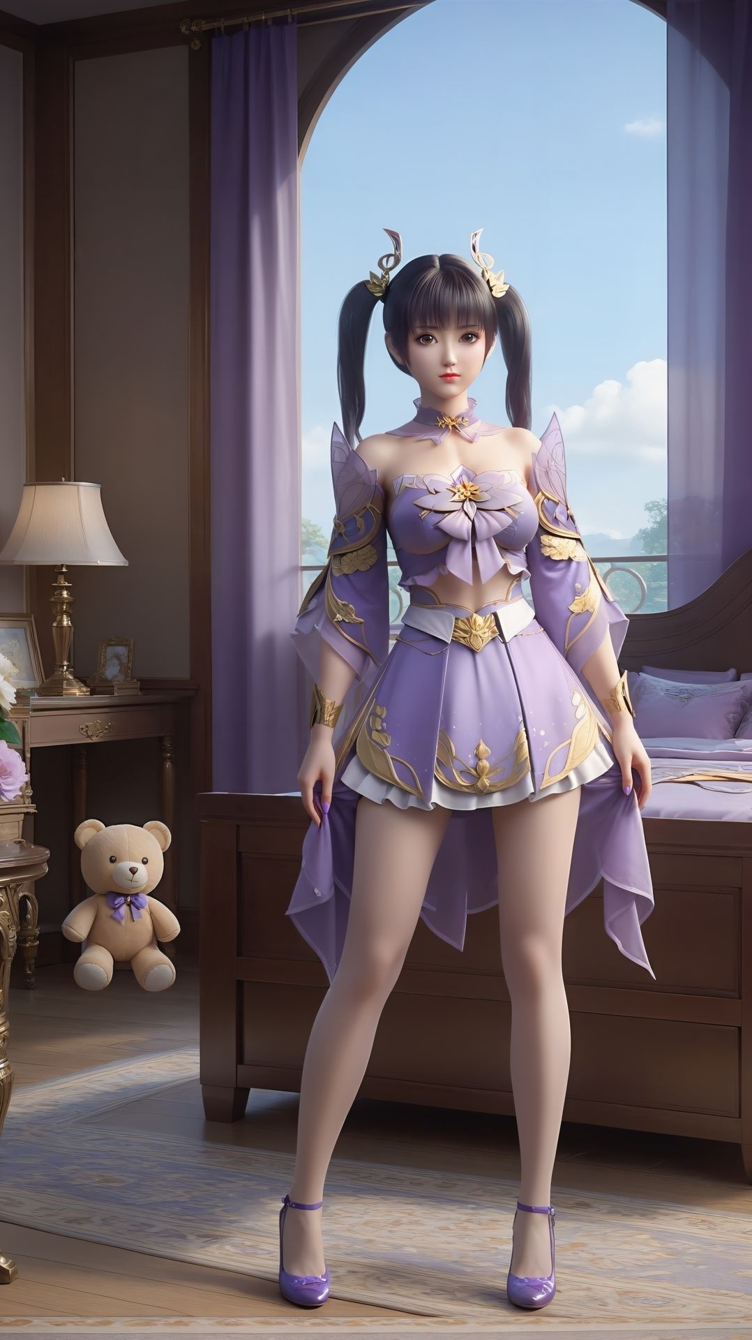 斗破苍穹紫妍壁纸示意图片1